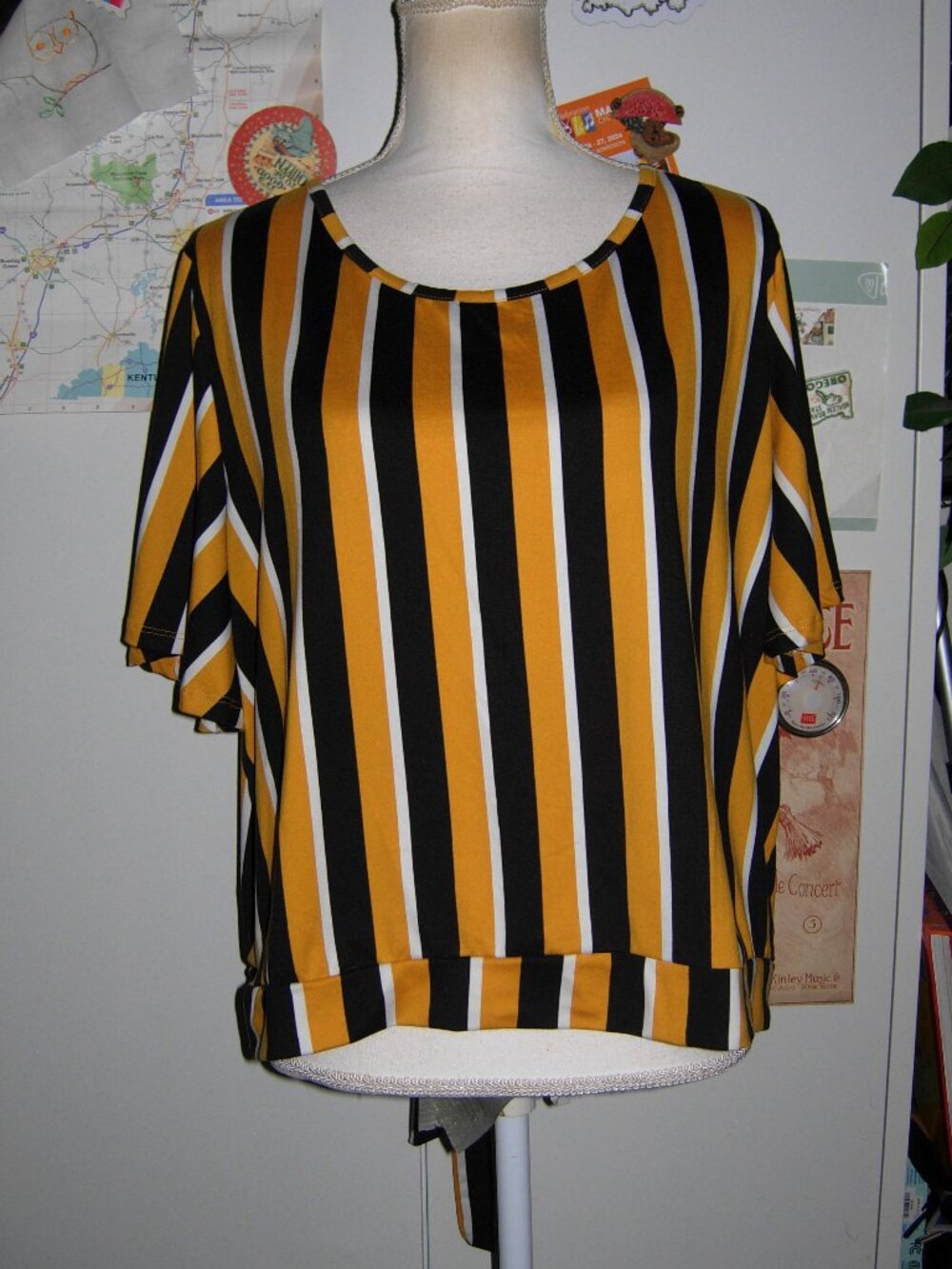 Full Circle Open Tie Back Top 3X